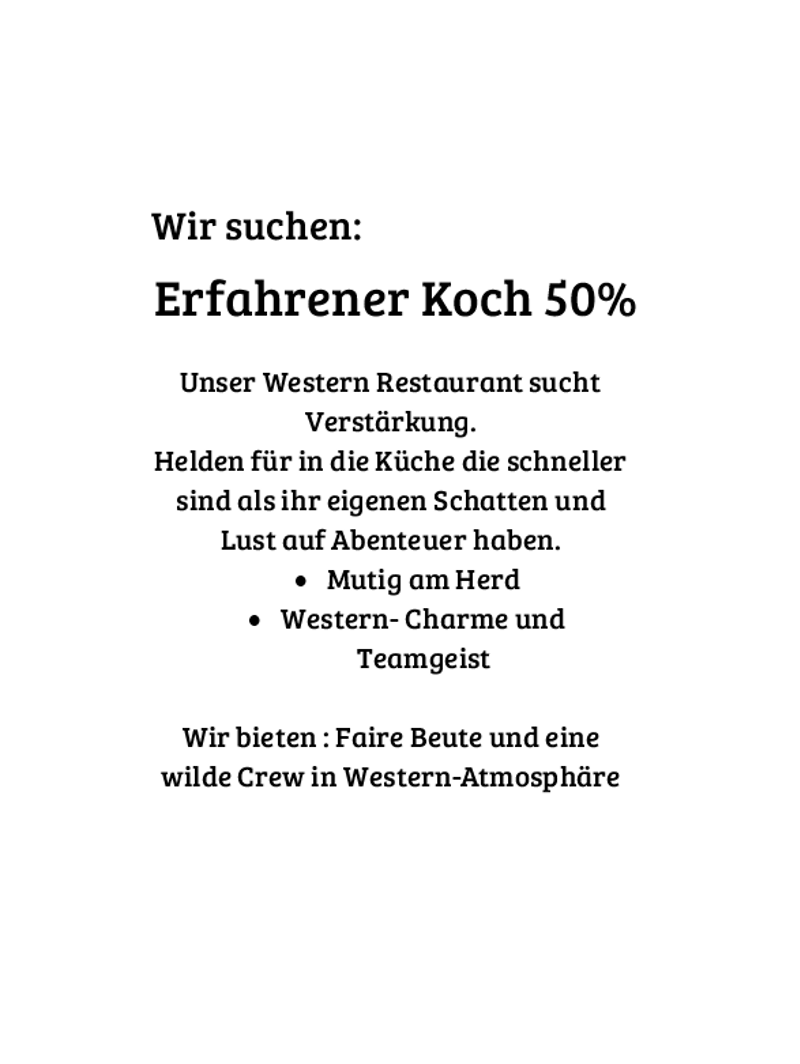 Wir Suche Koch